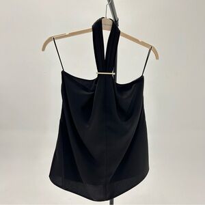 Jason Wu Black Halter Camisole